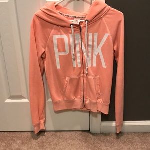 Love pink hoodie